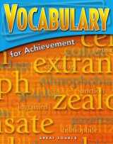 9780669517552-0669517550-Student Edition Grade 7 2006: First Course (Great Source Vocabulary for Achievement)