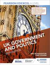 9781398311336-1398311332-Pearson Edexcel A Level UK Government and Politics Sixth Edition