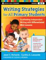 9780470610718-0470610719-Writing Strategies for All Primary Students: Scaffolding Independent Writing with Differentiated Mini-Lessons, Grades K-3