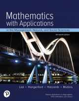 9780137892198-0137892195-Mathematics with Applications: In the Management, Natural, and Social Sciences
