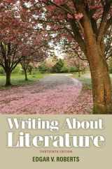 9780321873378-0321873378-Writing About Literature Plus NEW MyLiteratureLab -- Access Card Package (13th Edition)