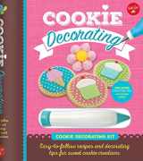 9781633220362-1633220362-Cookie Decorating: Easy-to-follow recipes and decorating tips for sweet cookie creations - Includes frosting pen and cookie cutter! (Kids Craft Kit Series)