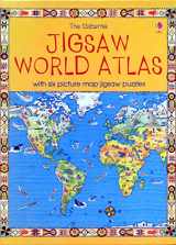 9780746055762-0746055765-The Usborne Jigsaw World Atlas