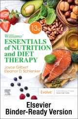 9780443121388-0443121389-Williams' Essentials of Nutrition and Diet Therapy - Binder Ready: Williams' Essentials of Nutrition and Diet Therapy - Binder Ready