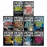 9789124131234-9124131237-Roy Grace Series Books 1 - 10 Collection Set by Peter James (Dead Simple, Looking Good Dead, Not Dead Enough, Dead Man's Footsteps, Dead Tomorrow, Dead Like You & MORE!)