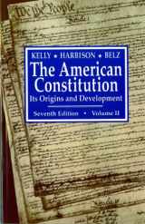 9780393961195-0393961192-The American Constitution: Its Origins and Development, Volume II