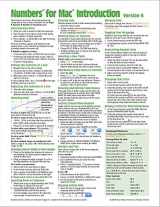 9781944684983-1944684980-Numbers for Mac Quick Reference Guide, version 6 Introduction (Cheat Sheet of Instructions, Tips & Shortcuts - Laminated Card)