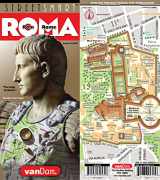 9781934395318-1934395315-StreetSmart® Rome Map by VanDam –– Laminated, pocket sized City Center folding street and subway map to Rome, Italy with all attractions, museums, ... ... (English, Italian and German Edition)