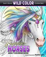 9781545166727-1545166722-Fabulous Horses: Adult Coloring Book (Wild Color)