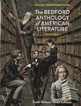 9781457666377-1457666375-Bedford Anthology of American Literature, 2e V1 & Benito Cereno