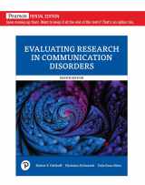 9780135228524-0135228522-Evaluating Research in Communication Disorders [RENTAL EDITION]