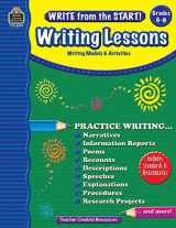 9781420680744-1420680749-Write from the Start! Writing Lessons Grd 6-8: Writing Models & Activities