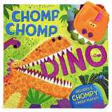 9781646383399-1646383397-Chomp Chomp Dino Finger Puppet Board Book Ages 2-5; Includes Detachable Plush Finger Puppet For Playtime