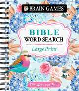 9781645587750-1645587754-Brain Games - Large Print Bible Word Search: The Words of Jesus (Brain Games - Bible)
