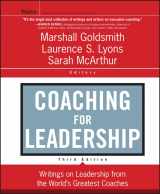 9780470947746-0470947748-Coaching for Leadership: Writings on Leadership from the World's Greatest Coaches