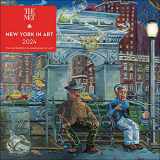 9781419769375-1419769375-New York in Art 2024 Mini Wall Calendar