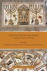 9781628370423-1628370424-The Psalms of Solomon: Language, History, Theology (Early Judaism and Its Literature)