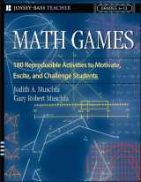 9780787970819-0787970816-Math Games: 180 Reproducible Activities to Motivate, Excite, and Challenge Students, Grades 6-12