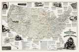 9781597755436-1597755435-National Geographic: Railroad Legacy Map of the United States in gift box Wall Map (Poster Size: 36 x 24 inches) (National Geographic Reference Map)