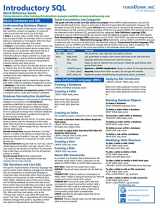 9781941854730-1941854737-Introductory SQL Quick Reference Training Card - Laminated Tutorial Guide Cheat Sheet (Instructions and Tips)