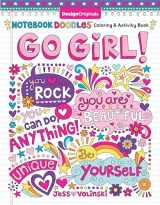 9781497200159-1497200156-Notebook Doodles Go Girl!: Coloring & Activity Book (Design Originals) 30 Inspiring Designs; Beginner-Friendly Empowering Art Activities for Tweens, on High-Quality Extra-Thick Perforated Paper