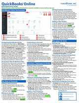 9781941854716-1941854710-QuickBooks Online Quick Reference Training Card - Laminated Tutorial Guide Cheat Sheet (Instructions and Tips)