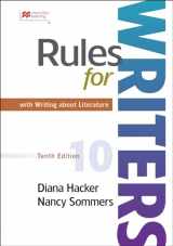 9781319393014-1319393012-Rules for Writers with Writing about Literature (Tabbed Version)