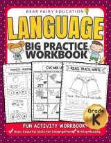 9781984000606-1984000608-Language Big Practice Workbook, Activity Book for Kindergarten: Basic Essential Skills Grade K, Kindergarten workbook (Education Workbook)