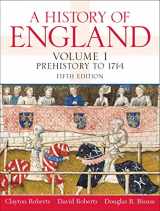 9780136028611-0136028616-A History of England, Volume 1 (Prehistory to 1714) (5th Edition)