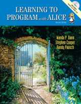 9780132085168-013208516X-Learning To Program with Alice (2nd Edition)