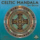 9781631369858-1631369857-Celtic Mandala 2024 Wall Calendar: Earth Mysteries & Mythology by Jen Delyth | 12" x 24" Open | Amber Lotus Publishing