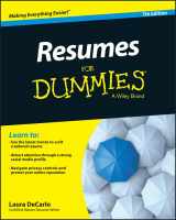9781118982600-1118982606-Resumes For Dummies