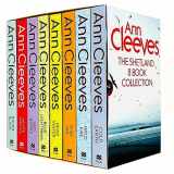 9789123799800-9123799803-Ann Cleeves Shetland Series 8 Books Collection Set (Raven Black, White Nights, Red Bones, Blue Lightning, Dead Water, Thin Air, Cold Earth, Wild Fire)