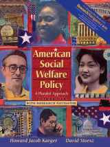 9780205534982-0205534988-American Social Welfare Policy: A Pluralist Approach with Research Navigator (5th Edition)