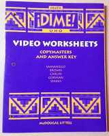 9780669433685-0669433683-Video Worksheets Copymasters and Answer Key (¡Dime! Uno)