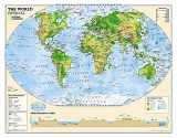 9781597753937-1597753939-National Geographic: Kids Physical World Education: Grades 4-12 Wall Map - Laminated (51 x 40 inches) (National Geographic Reference Map)