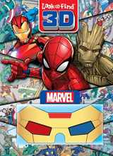 9781503767638-1503767639-Marvel Spider-man, Avengers, Guardians of the Galaxy, and More! - 3D Look and Find Activity Book! - Iron Man 3D Glasses Included! - PI Kids