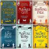 9789123792740-9123792744-Invisible Library Series 6 Books Collection Set By Genevieve Cogman (The Invisible Library,The Masked City,The Burning Page, The Lost Plot, The Mortal Word, The Secret Chapter)