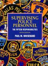 9780131123168-0131123165-Supervising Police Personnel, Fifth Edition
