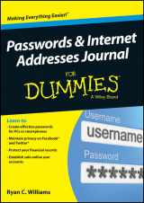 9781118828366-1118828364-Passwords and Internet Addresses Journal For Dummies