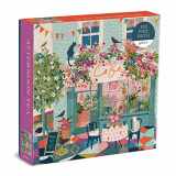 9780735369924-0735369925-Galison Afternoon Tea Puzzle, 500 Pieces, 20” x 20” – Floral Jigsaw Puzzle with a Beautiful Illustration by Victoria Ball – Thick Sturdy Pieces, Challenging Family Activity, Makes a Great Gift