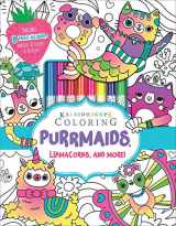 9781684126507-1684126509-Kaleidoscope Coloring: Purrmaids, Llamacorns, and More!