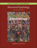 9780470161043-0470161043-Study Guide to accompany Abnormal Psychology
