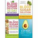 9789123656769-912365676X-mark hyman collection 4 books set (eat fat get thin, the blood sugar solution, the blood sugar solution 10-day detox diet, the blood sugar solution 10-day detox diet cookbook)