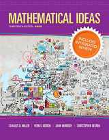 9780321977274-0321977270-Mathematical Ideas with Integrated Review and Worksheets plus NEW MyLab Math with Pearson eText -- Access Card Package (Integrated Review Courses in MyLab Math and MyLab Statistics)