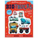 9781800581746-1800581742-Balloon Stickers Big Trucks Activity Book