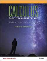 9781118885277-1118885279-Calculus: Early Transcendental Single Variable