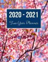 9781710544510-1710544511-2020-2021 Two Year Planner: Prunus Cerasoides Cover | 2020 Planner Weekly and Monthly | Jan 1, 2020 to Dec 31, 2021 | Calendar Views