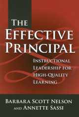 9780807746066-0807746061-The Effective Principal: Instructional Leadership For High-Quality Learning (CRITICAL ISSUES IN EDUCATIONAL LEADERSHIP SERIES)