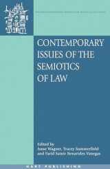 9781841135465-1841135461-Contemporary Issues of the Semiotics of Law (Oñati International Series in Law and Society)